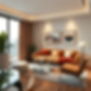 Color palette inspiration for living room