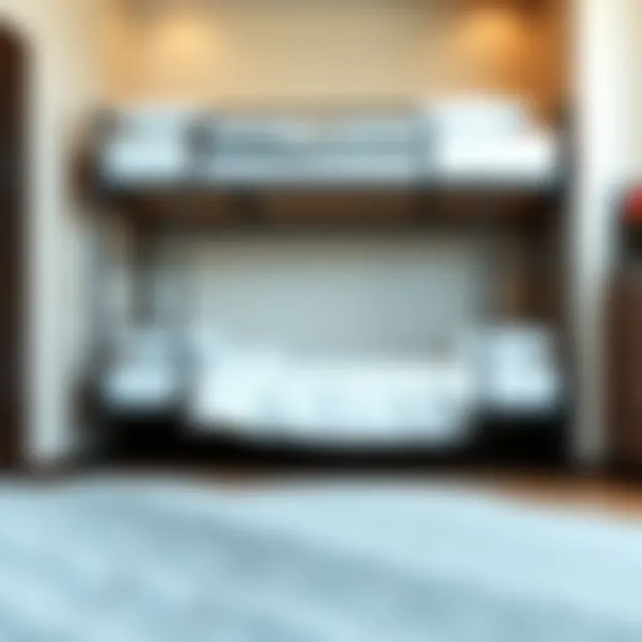 Infographic on maintenance tips for triple bunk beds