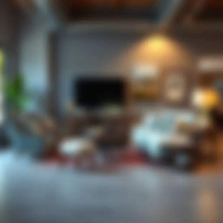 Stylish living room setup featuring City Furniture pieces