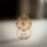 Elegant decorative clamp showcasing intricate design elements