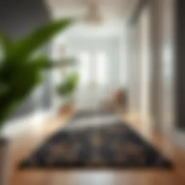 Functional aspect of hallway runner rugs