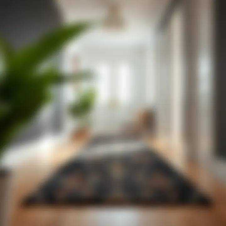 Functional aspect of hallway runner rugs