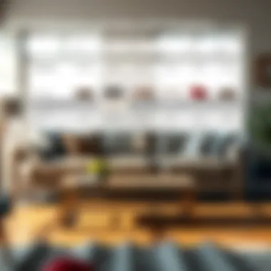 A comparison chart showcasing various online sofa prices and styles.