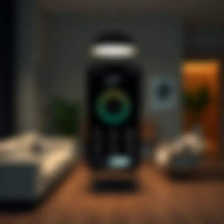 User-friendly app interface for controlling Lumen Smart Light