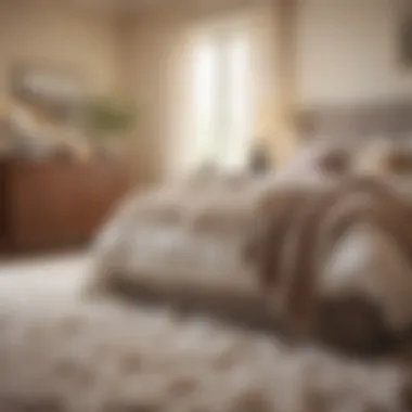 Cozy bedroom featuring a soft carpet