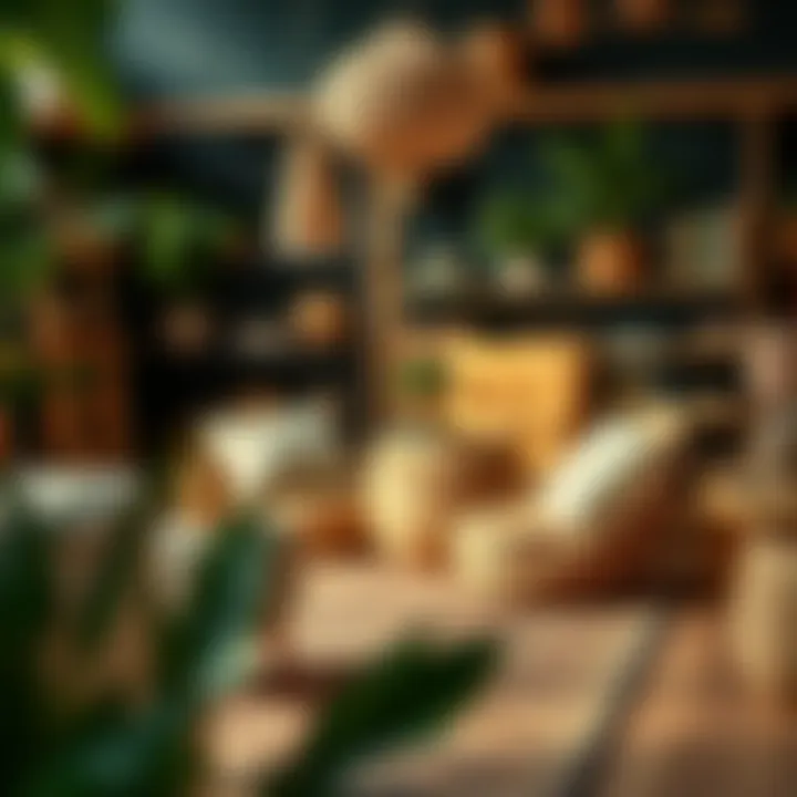 Eco-friendly furniture crafted from sustainable materials