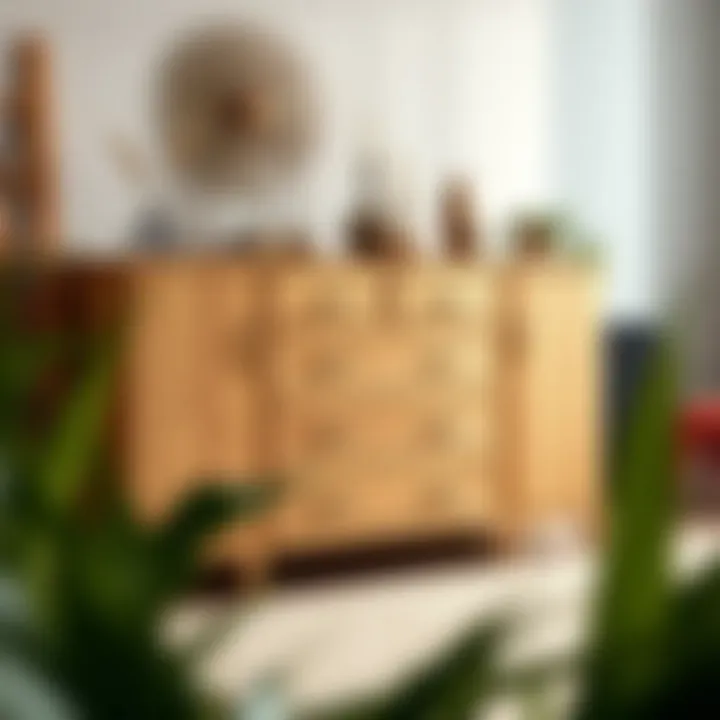 Personalized finishes on unfinished solid wood dressers