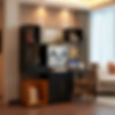 Elegant 13x13x13 storage cubes enhancing interior aesthetics