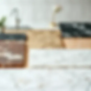 A variety of quartz samples showcasing diverse colors and textures