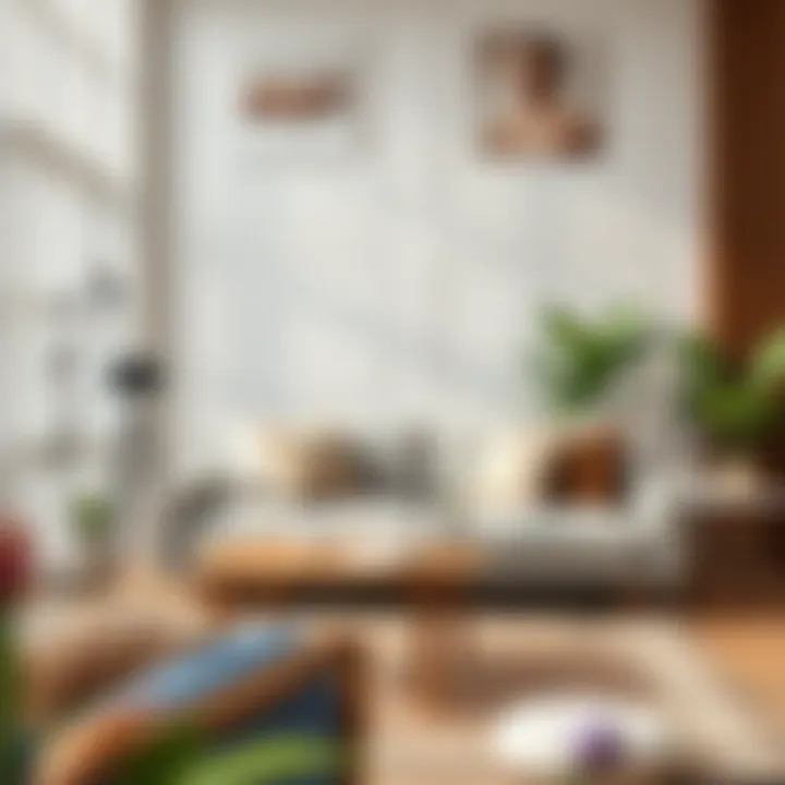 Space planning with a two-person sofa bed