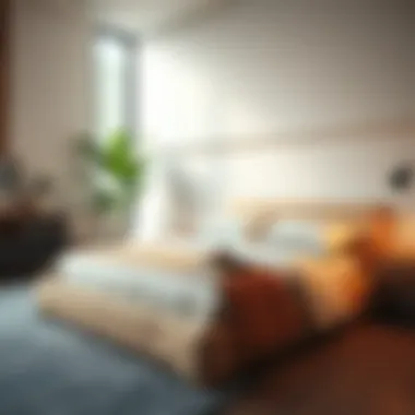 Contemporary design trends of folding bed platforms in various finishes