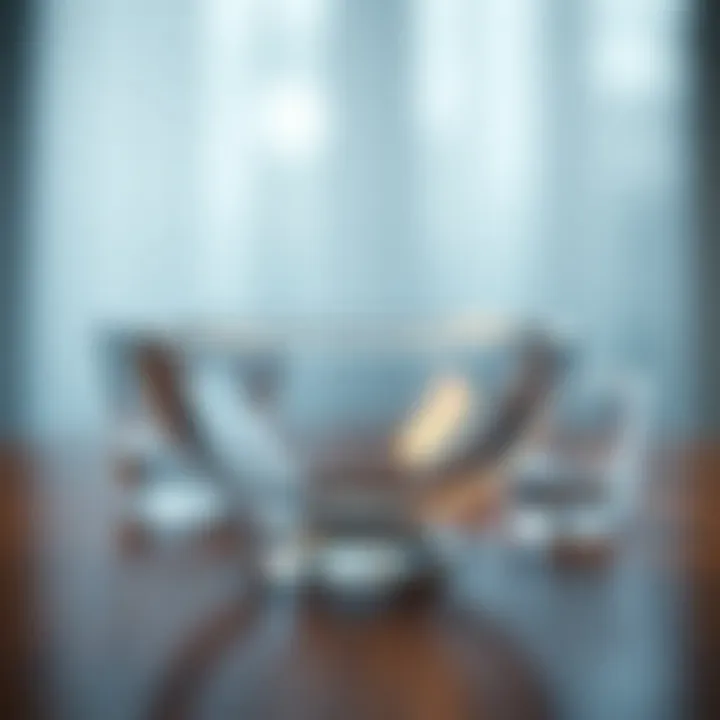 Diverse uses of glass bowls in home decor and functionality