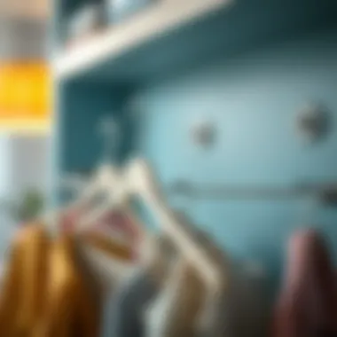 Innovative storage solutions using hangers