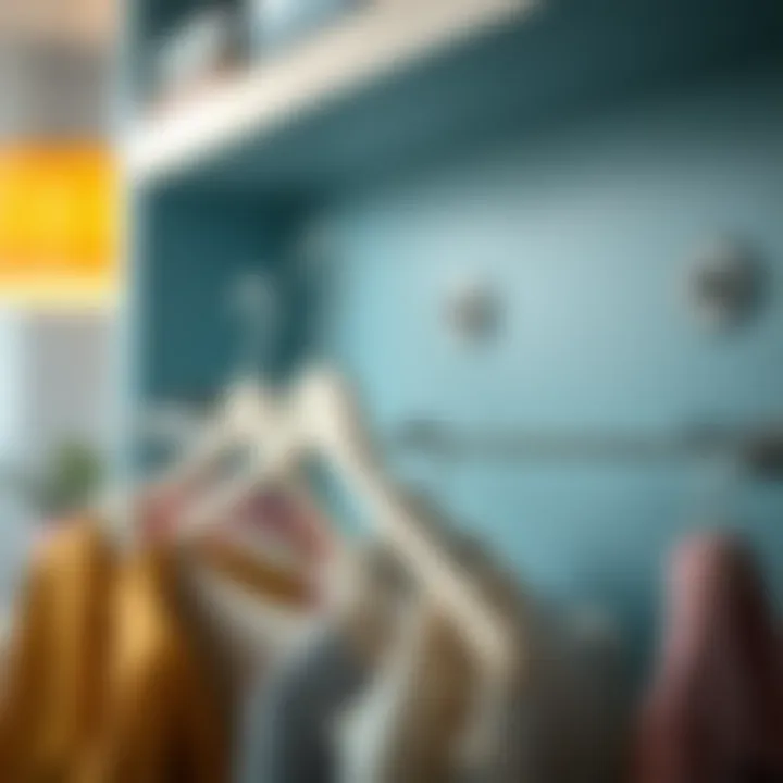 Innovative storage solutions using hangers