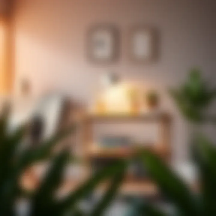 DIY customization of a small office cart with creative elements