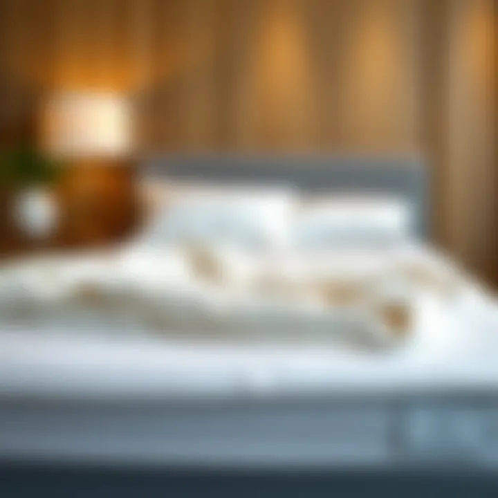 Perfectly Fit Twin Extra Long Deep Pocket Sheet on Mattress