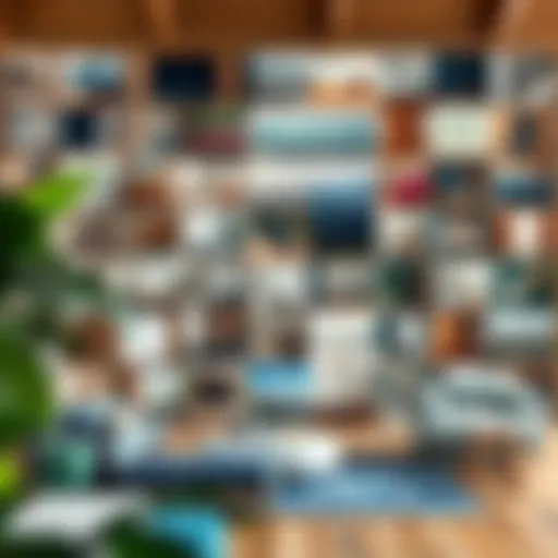 A visually striking large-format photo collage showcasing diverse themes and styles.