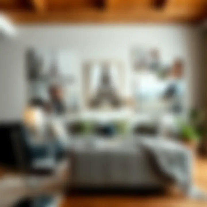 Small Photo Collage A creative small photo collage featuring a unique layout that tells a compelling story.