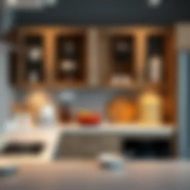 15x12 storage bins enhancing functionality in a modern kitchen