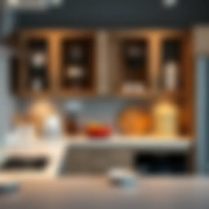 15x12 storage bins enhancing functionality in a modern kitchen