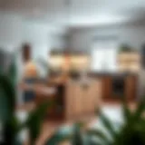 Compact kitchen island design for small spaces