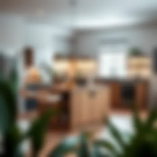 Compact kitchen island design for small spaces