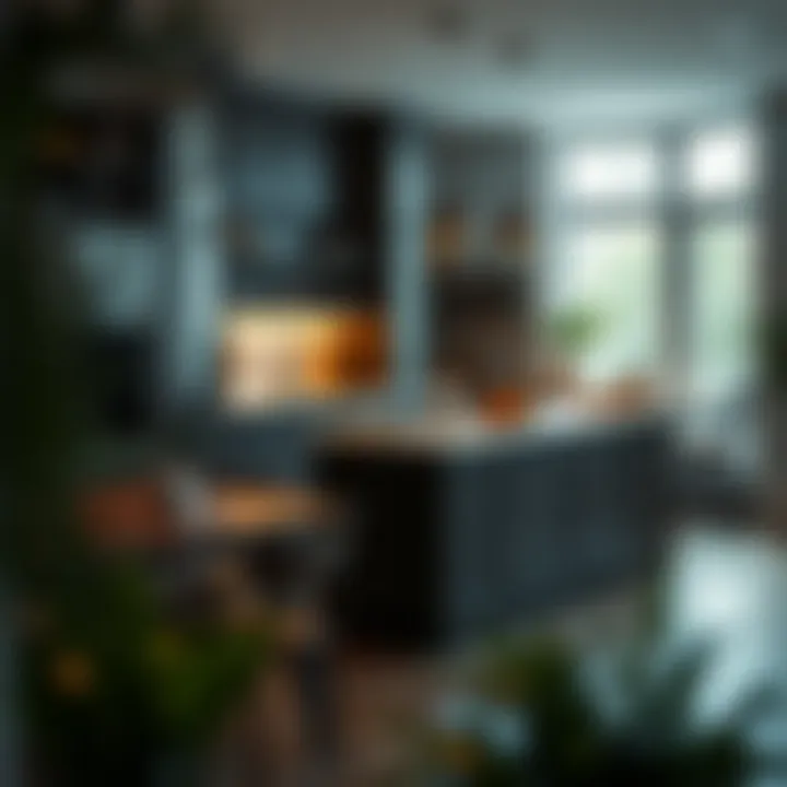 Efficient layout planning for small kitchens