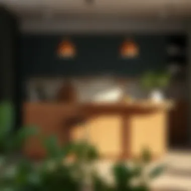 Material choices for kitchen islands