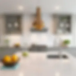 Elegant subway tile backsplash in a contemporary kitchen