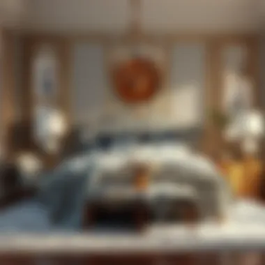 Chic accessories and decor elements that enhance the regal ambiance of a king bedroom