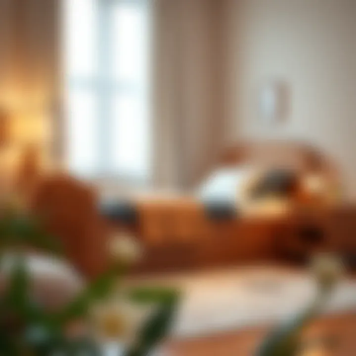 Elegant youth bed with storage options harmonizing with room decor