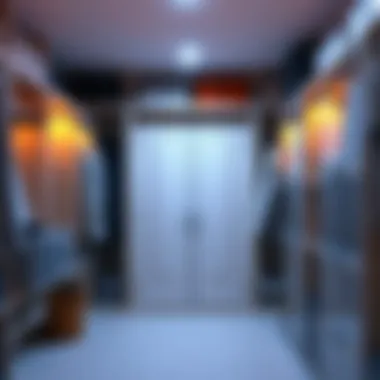 Innovative battery-operated closet lighting