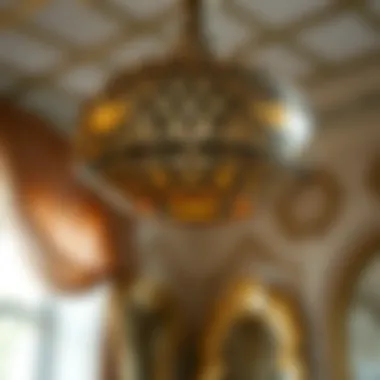 Elegant globe light cover showcasing intricate designs