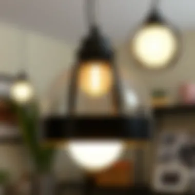 Different styles of globe light covers enhancing interior decor