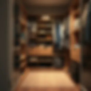 Maximized closet space using shoe box organizers