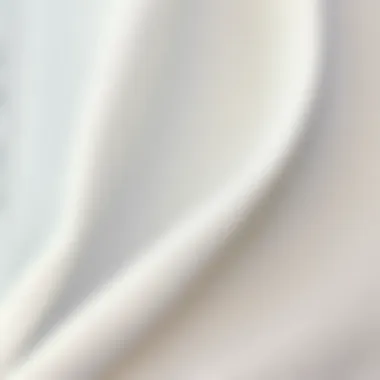 Close-up of the texture of high-quality linen fabric