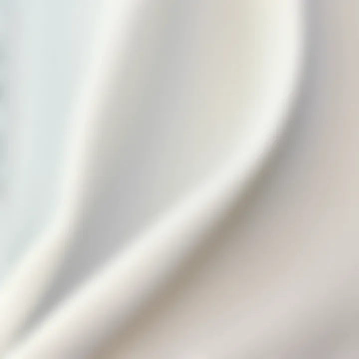 Close-up of the texture of high-quality linen fabric