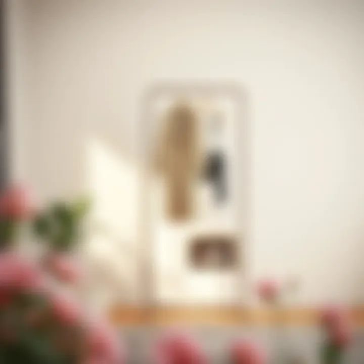 Functional dress holding stand with integrated storage solutions