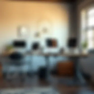 Comparison of various styles of standing desks