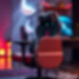 Ergonomic design of a gaming chair