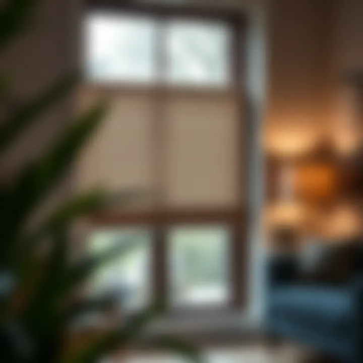 Creative window treatment ideas using Levelor blind clips