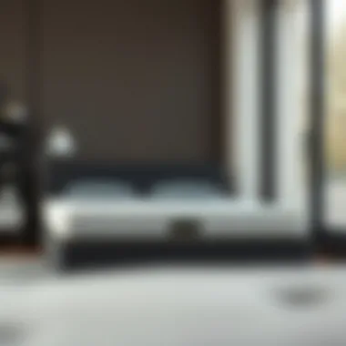 Comparison chart of different queen size mattress types