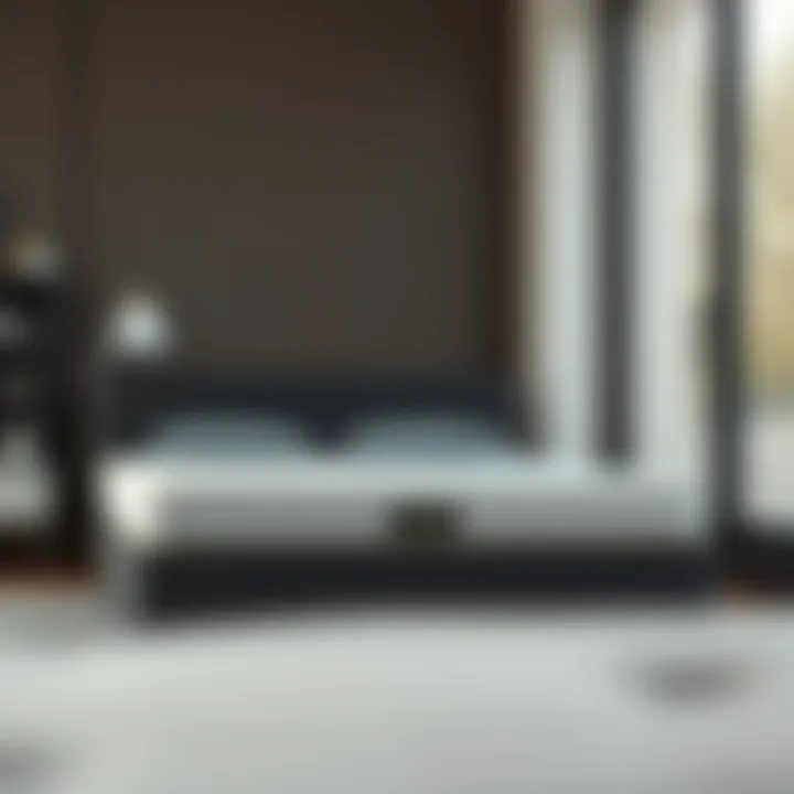 Comparison chart of different queen size mattress types